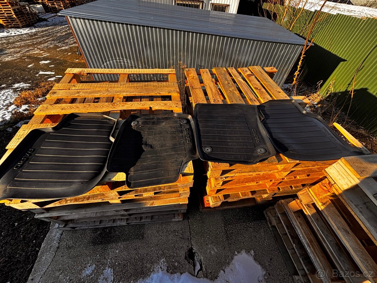 Rapid gumové koberečky - 2