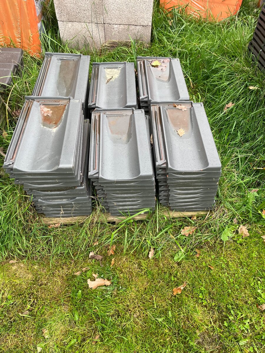 Střešní taška Creaton optima engoba antracit - 2