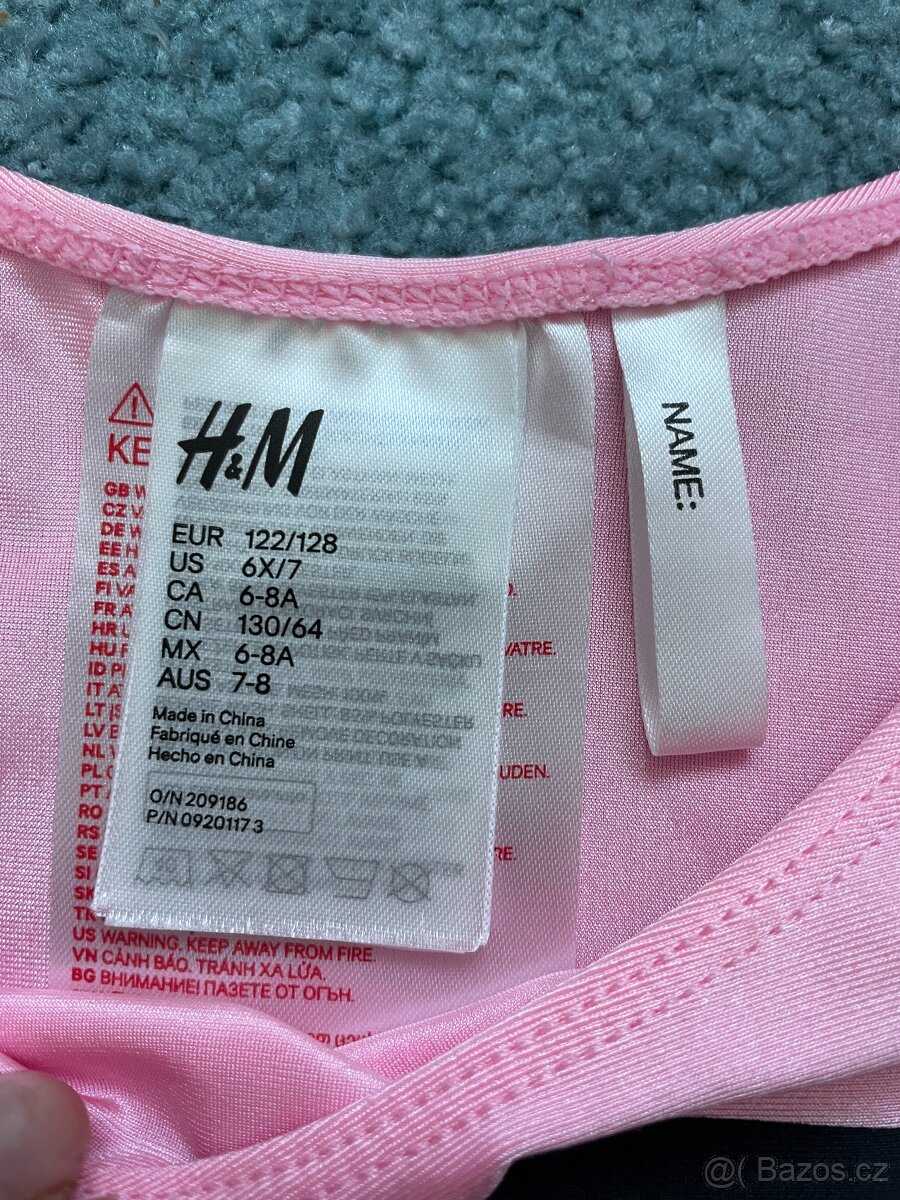 Kostým H&M kočička 122/128 - 2