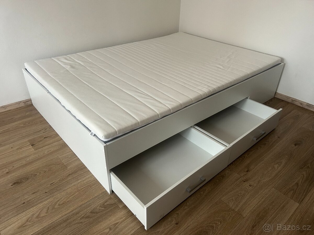 Postel 140x200 s úložným prostorem - 2