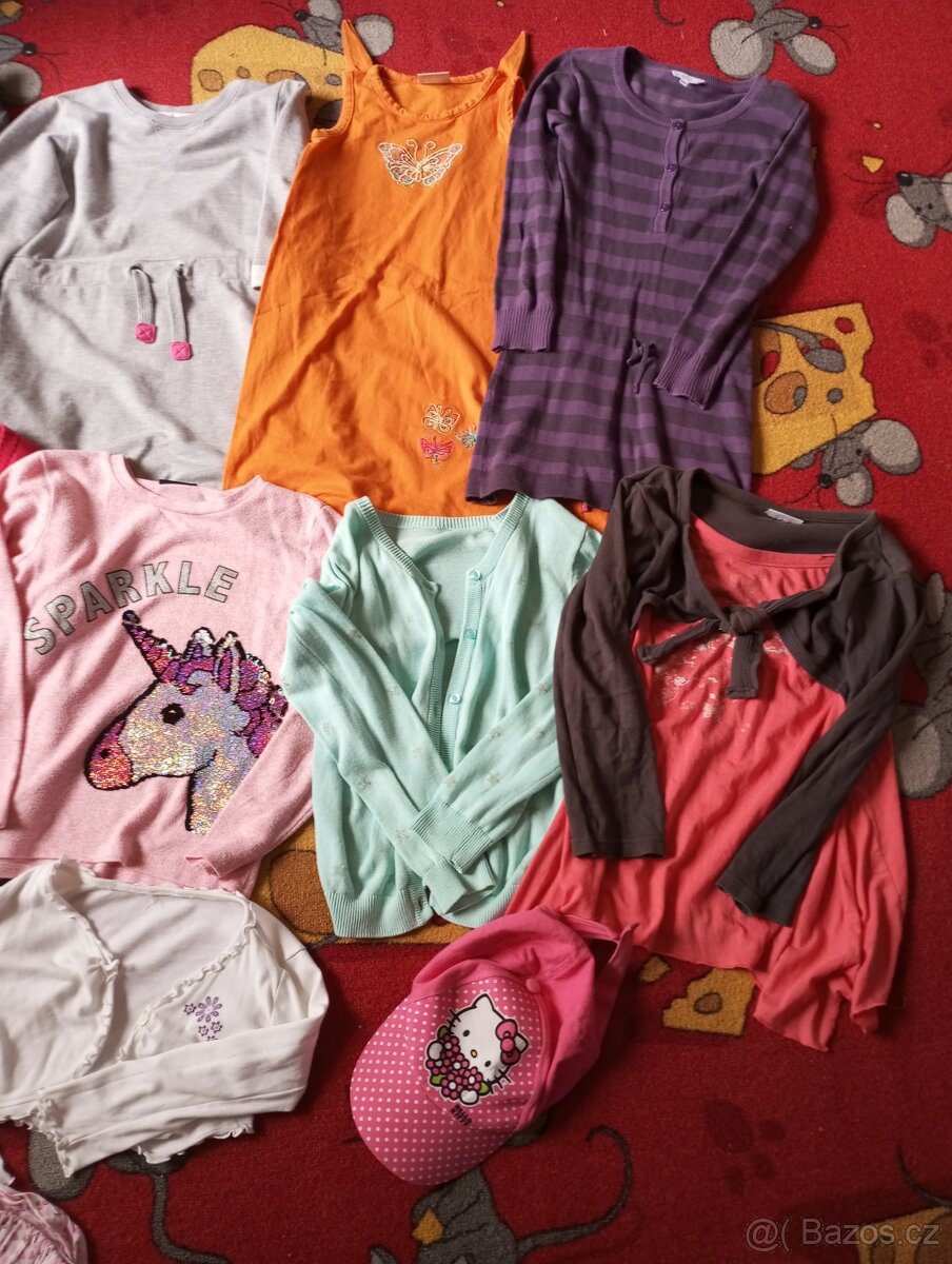 Oblečení vel.116/128 - 2