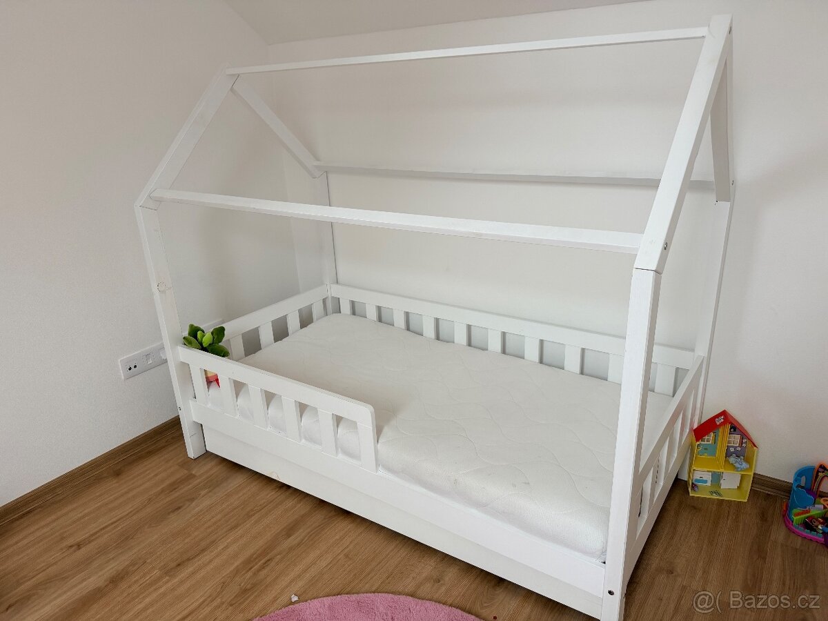Dětská domečková postel - 2