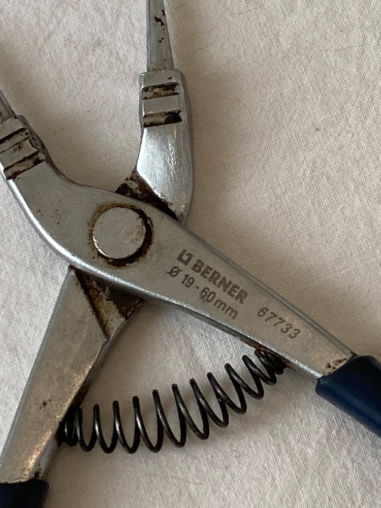 Kleště na pojistné kroužky L1 BERNER - 2