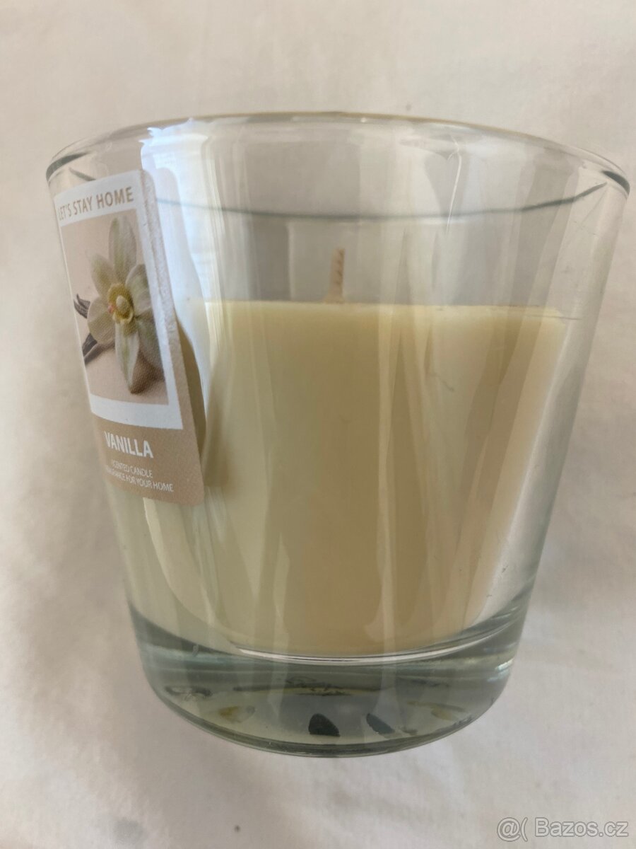 Vonná svíčka ve skle – vanilla (nová) - 2