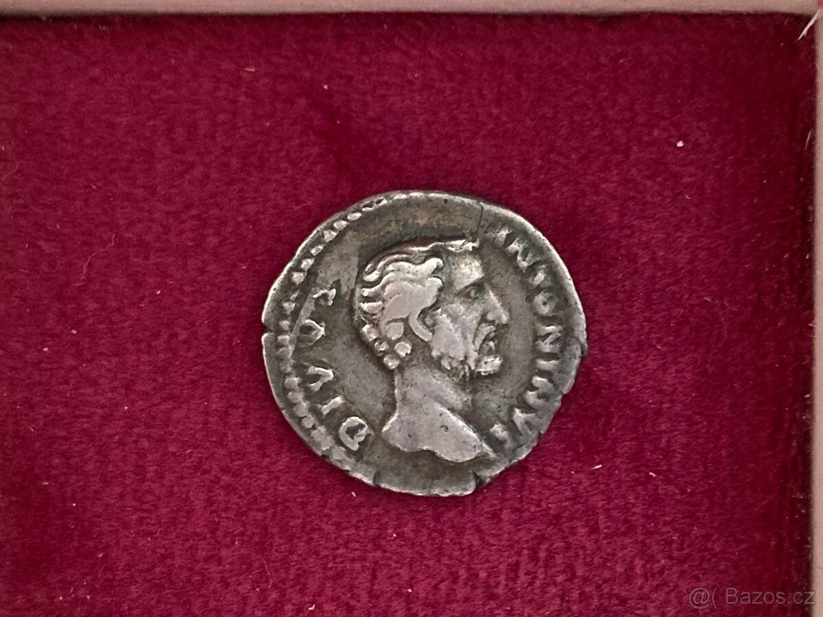 Stříbrný denár Antonius Pius - 2