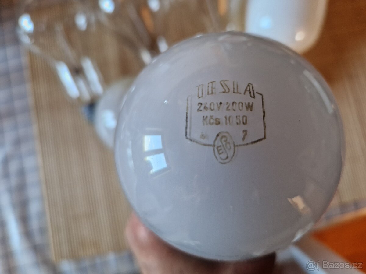 Velké žárovky 19cm E27 150/200W - 2