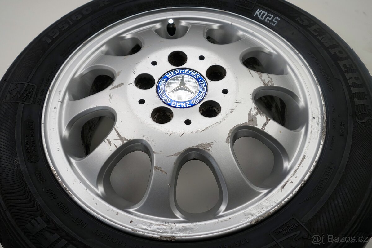 Mercedes A W168 - Originání 15" alu kola - Letní pneu - 2