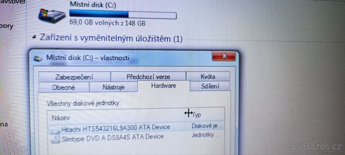 Notebook Lenovo G550 – funkční, ale s vadami - 2