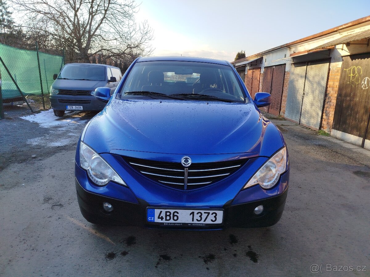 Ssangyong Actyon 200xdi 4x4 automat, nová STK
