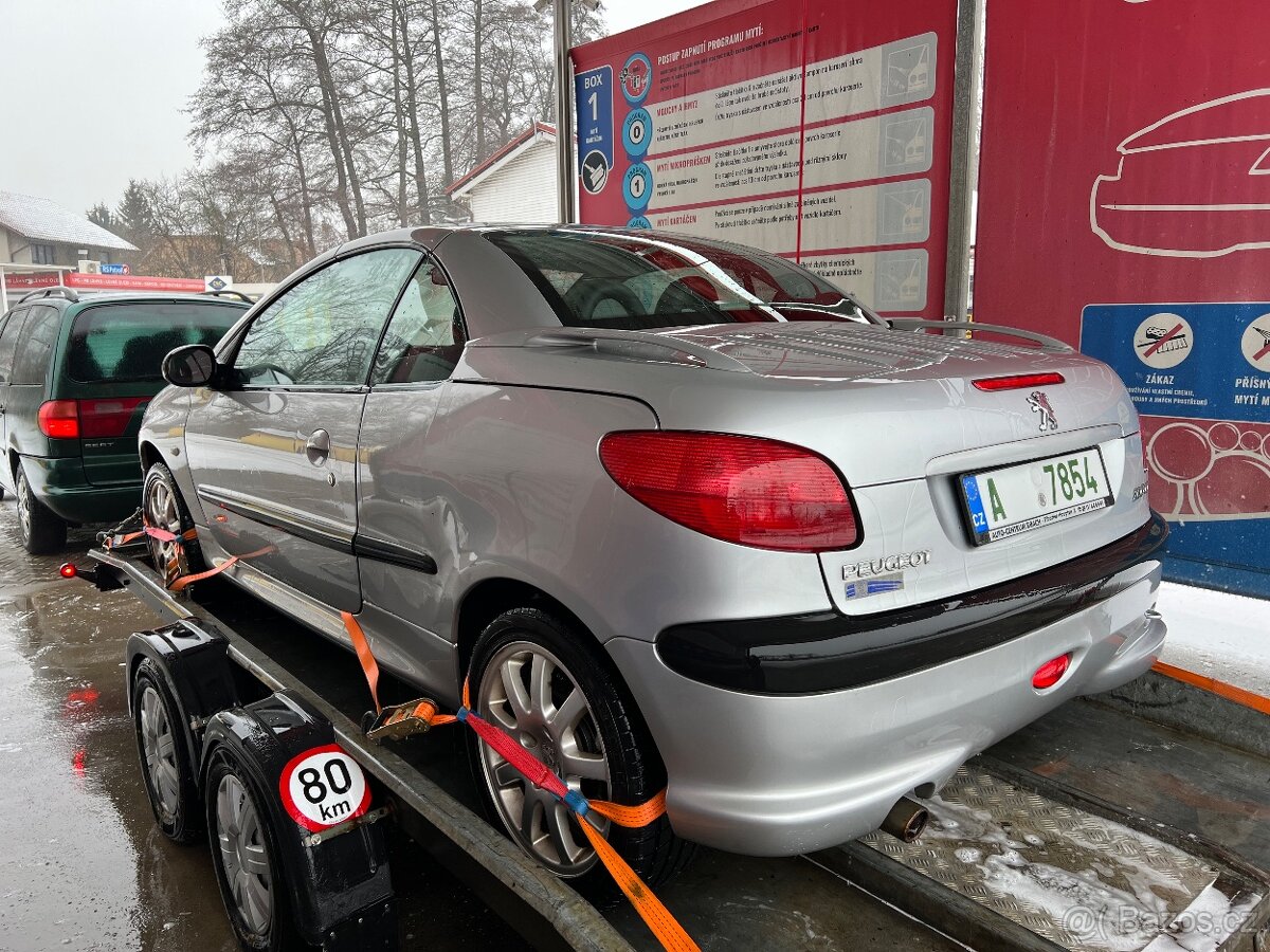 Peugeot 206cc 2.0 100 kW kabriolet - 2