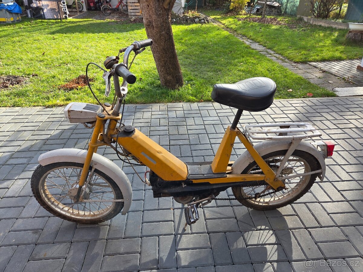 Babetta 207/206 s kartičkou, vzácná neodpružená - 2