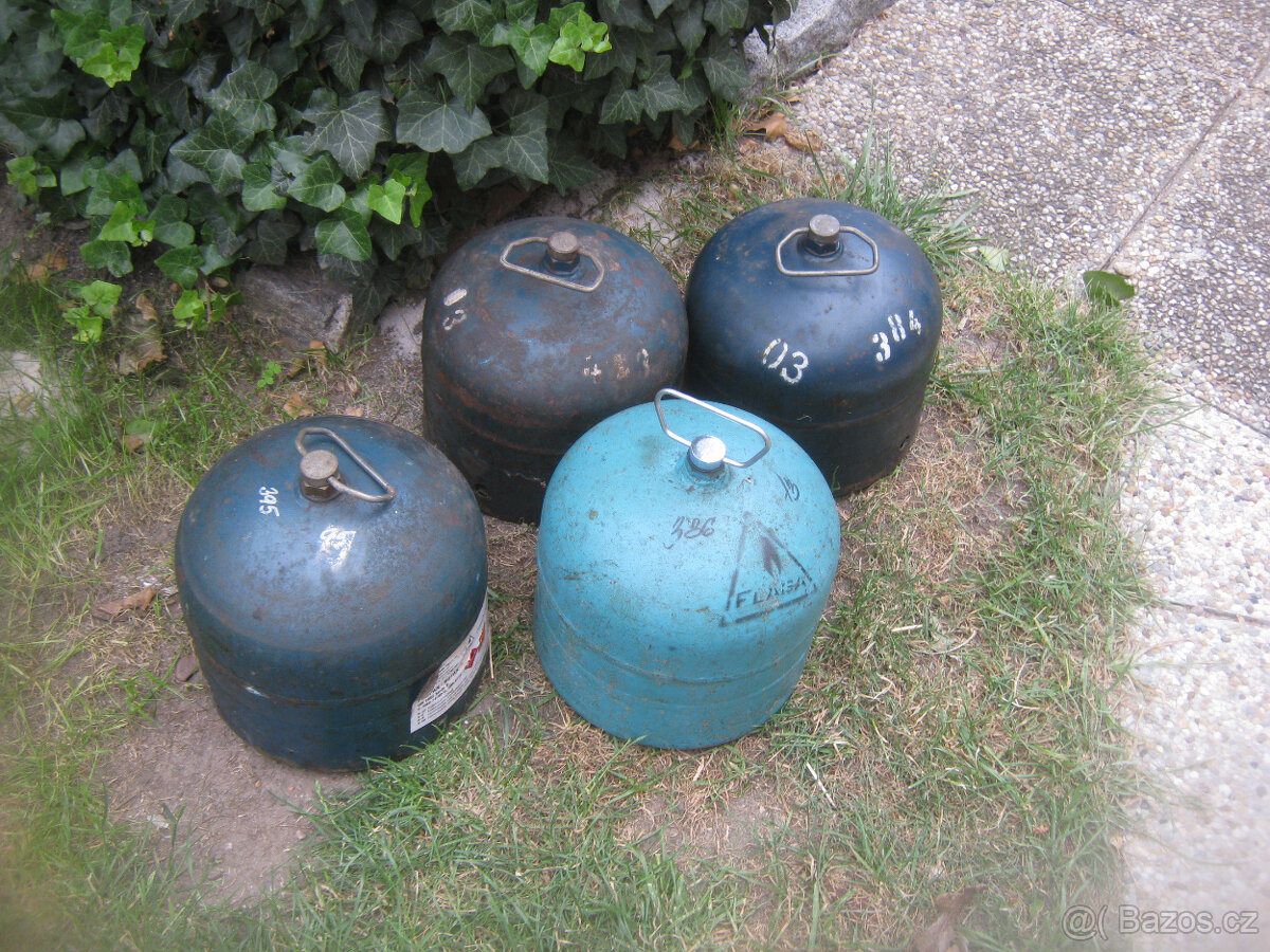 Prodám prázdnou zánovní propan butan bombu-bomby-bomba 10kg. - 2