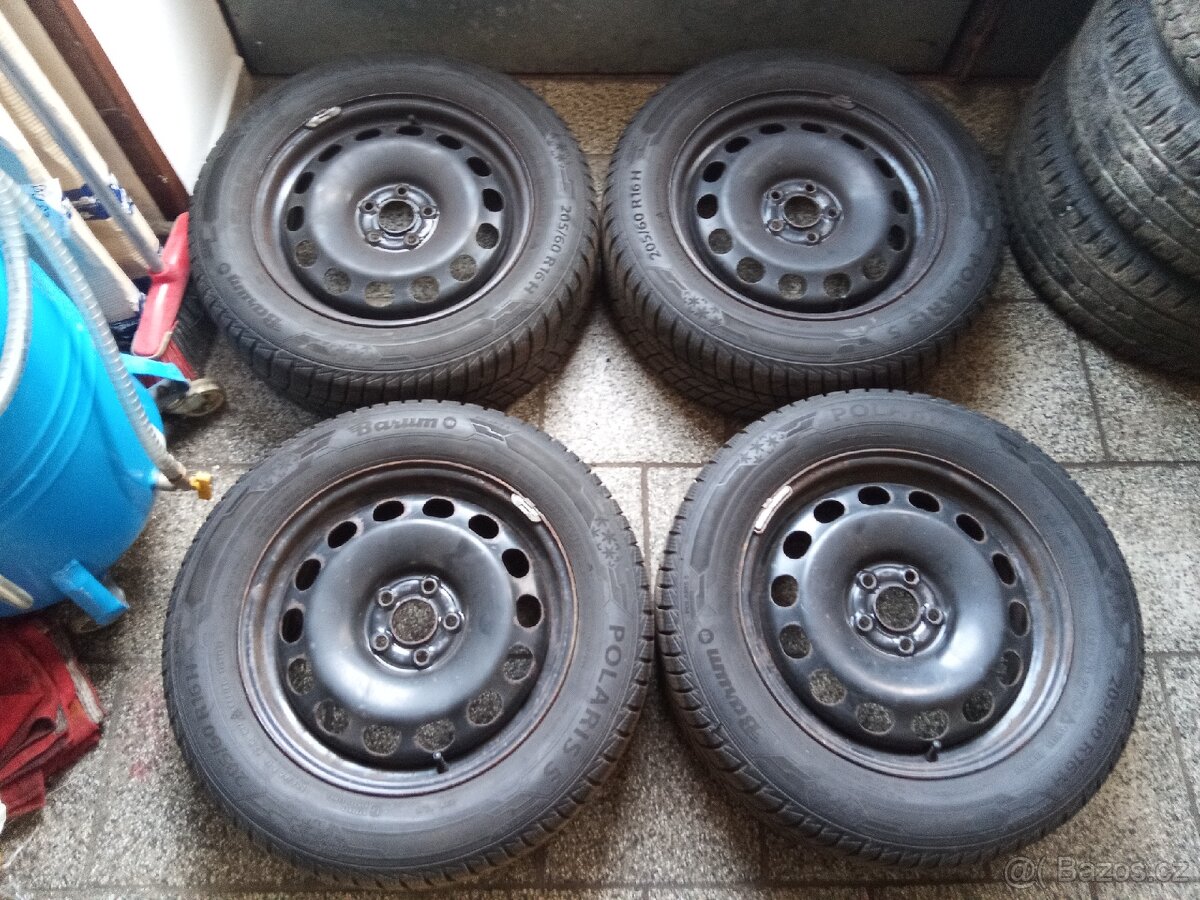 5x100 16" + 205/60 R16 Zimní komplet Kamiq/Arona/T-Cross - 2