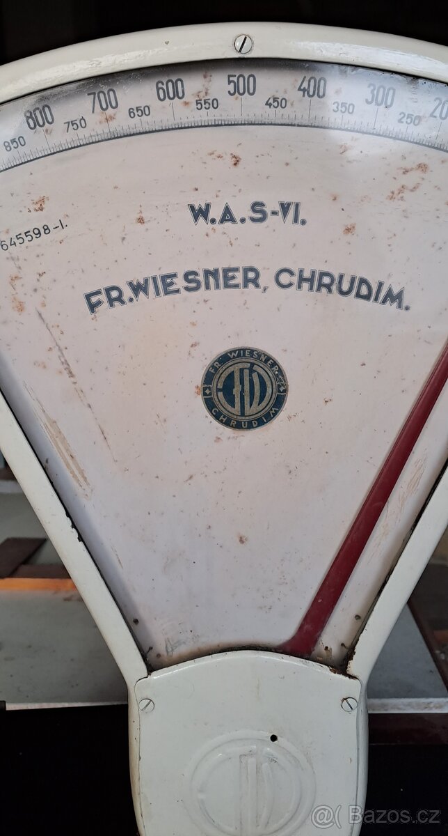 Stará váha Fr. Wiesner - 2