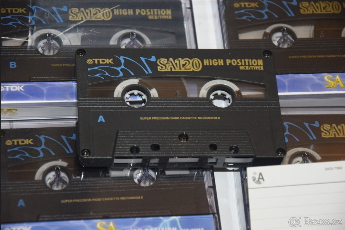 Magnetof.kazety MC TDK SA 120min., typ II chrom, CRO2 - 2