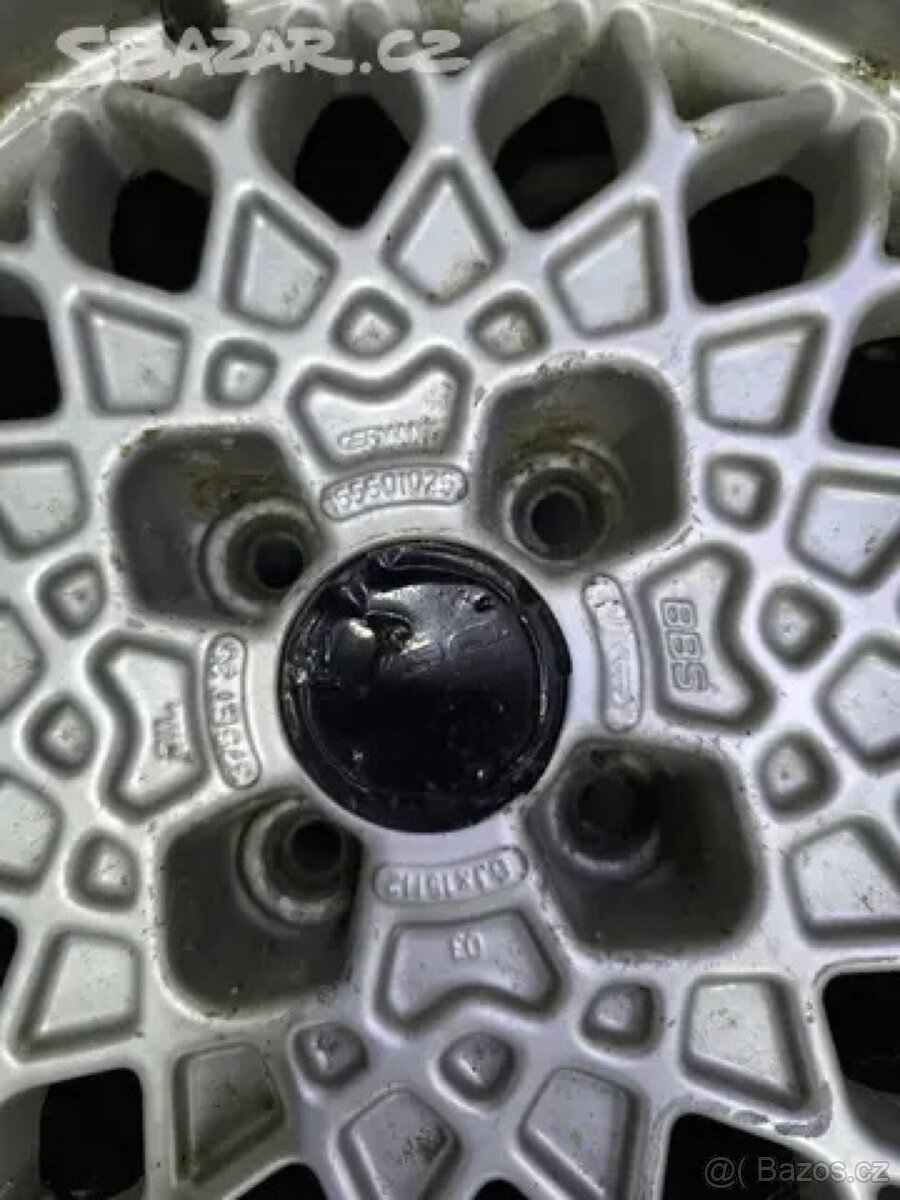 BBS 375 RA alu original kusovky r15 4x100 - 2