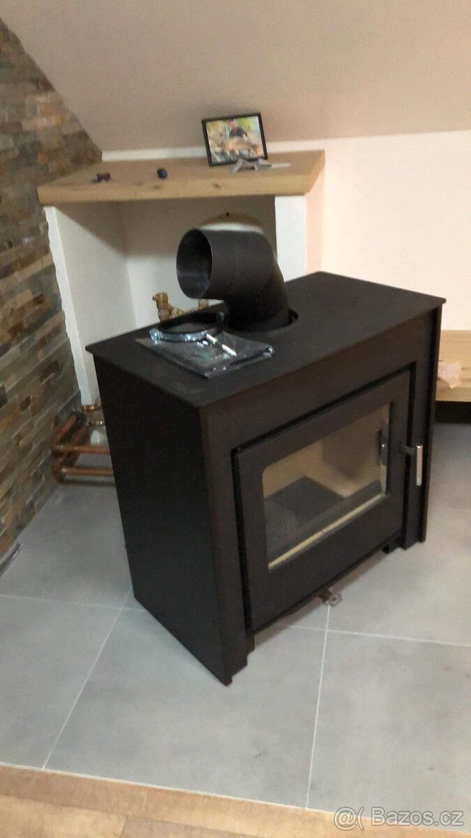 Krbová kamna s výměníkem - 2