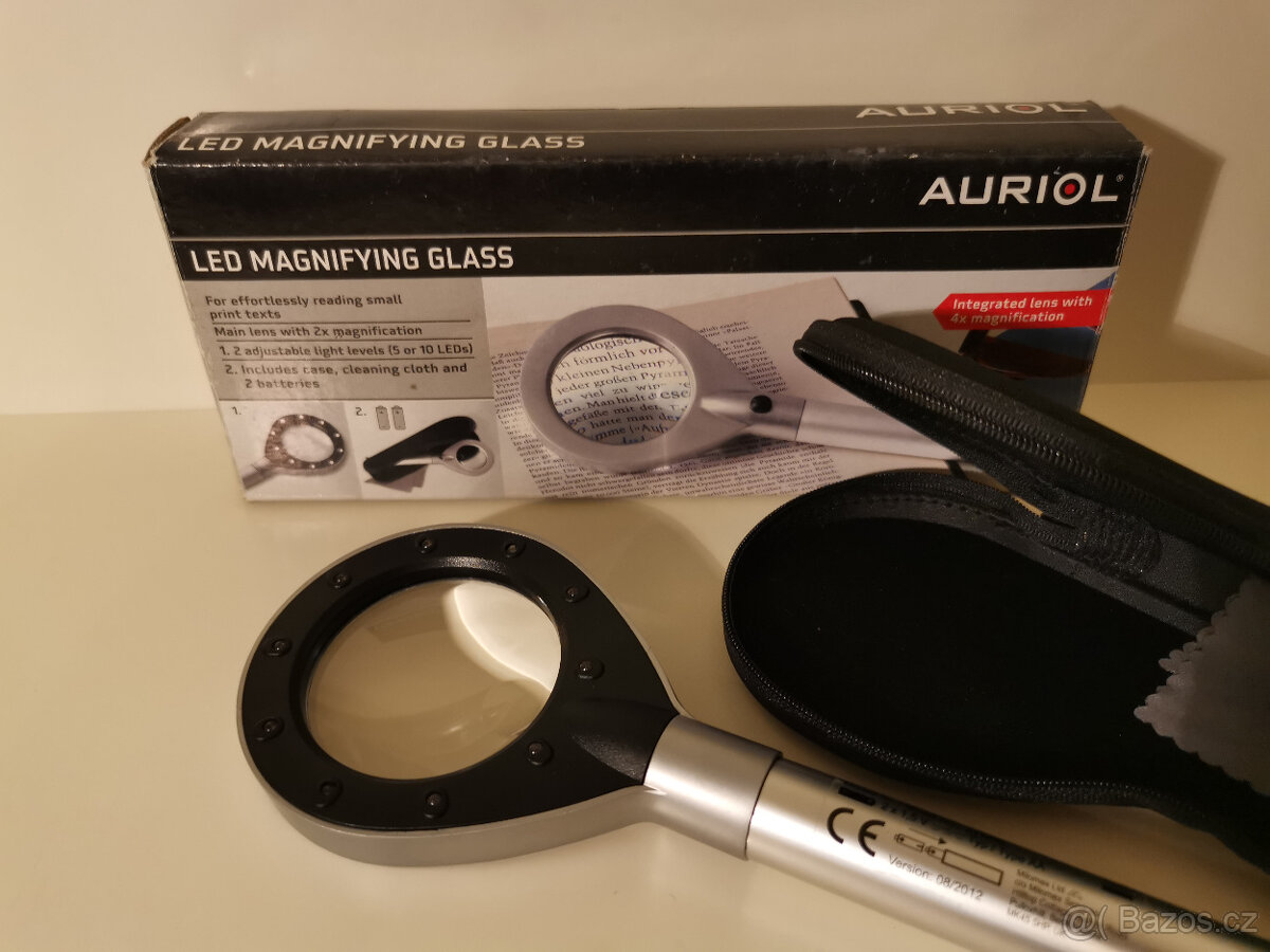 Lupa na čtení nebo opravy - s LED osvětlením - 2