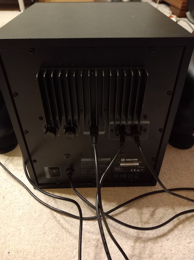 Herní reprosoustava k PC RAVCORE TRIDENT BT - 2