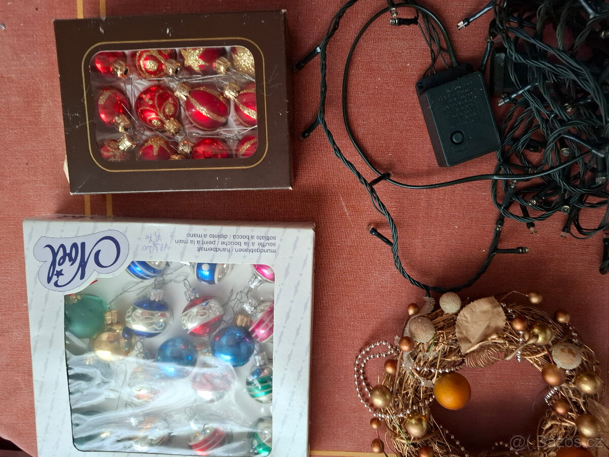 Prodám vánoční ozdoby,osvětlení,další vánoční dekoraci - 2