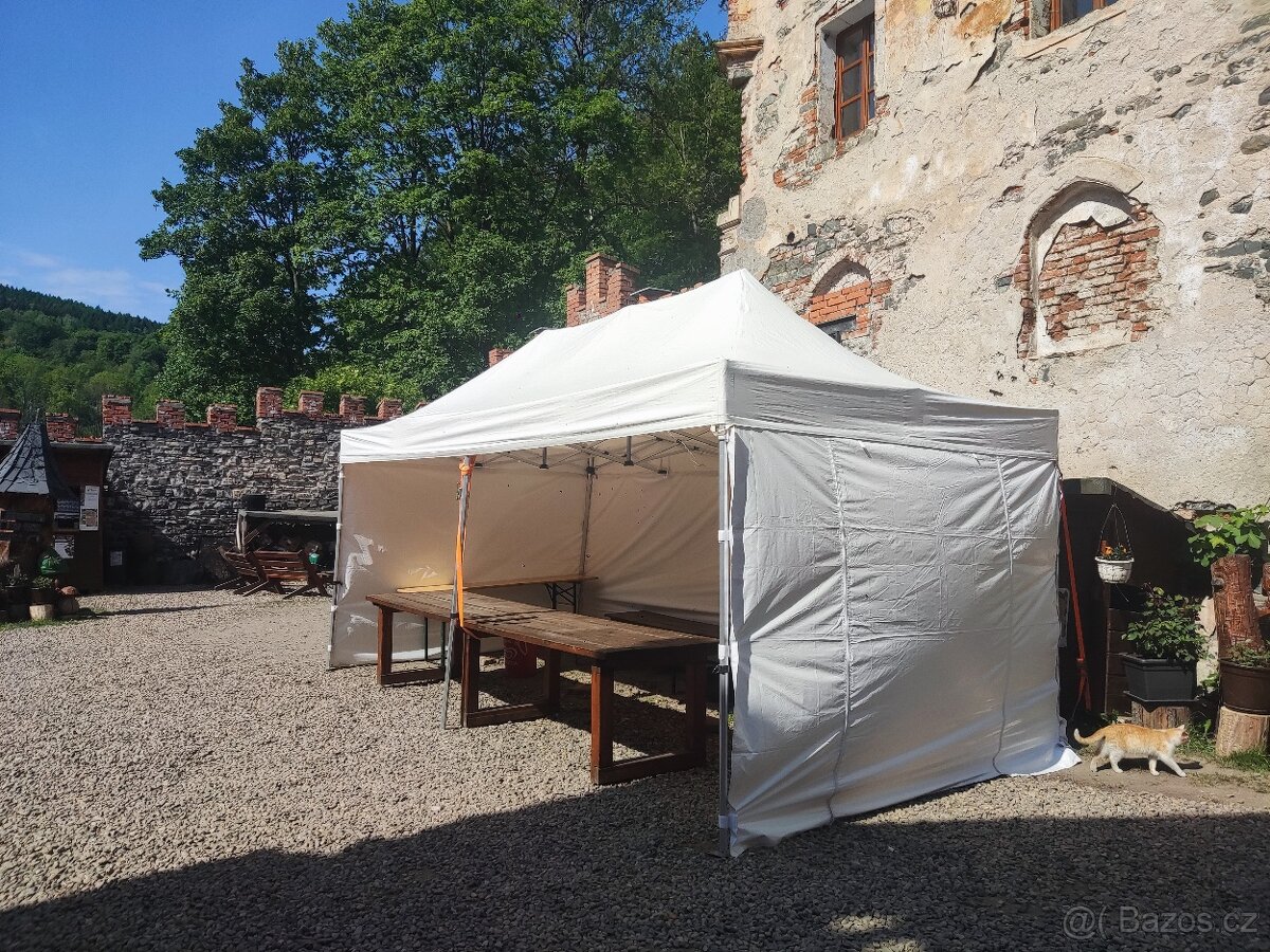 Nůžkový stan 6x3m - 2