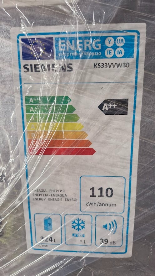 Lednice bez mrazáku SIEMENS KS33VVW30 - 2