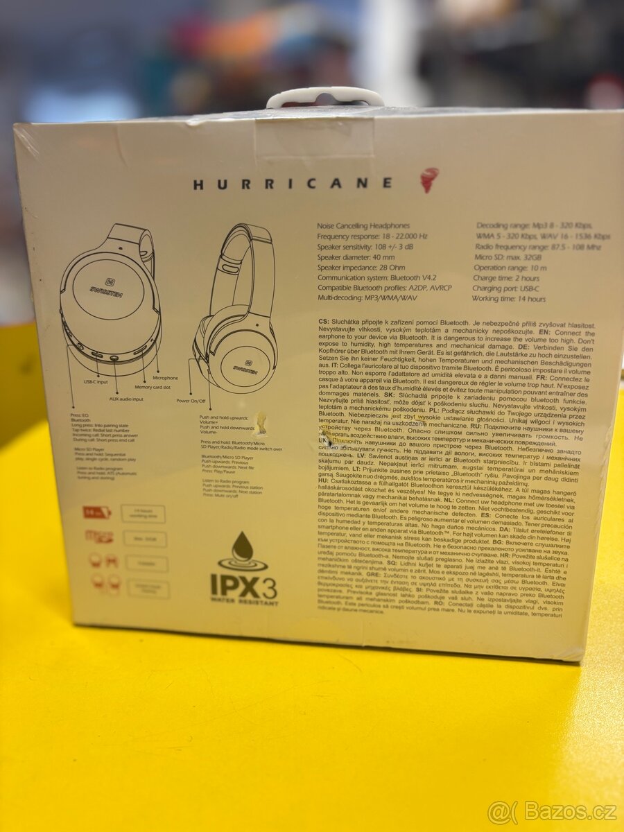 Bluetooth sluchátka Swissten Hurricane - 2