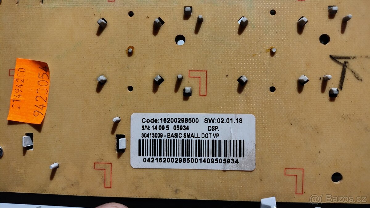 Čelní panel - displej/ovladače - Indesit IWSND51051 - 2