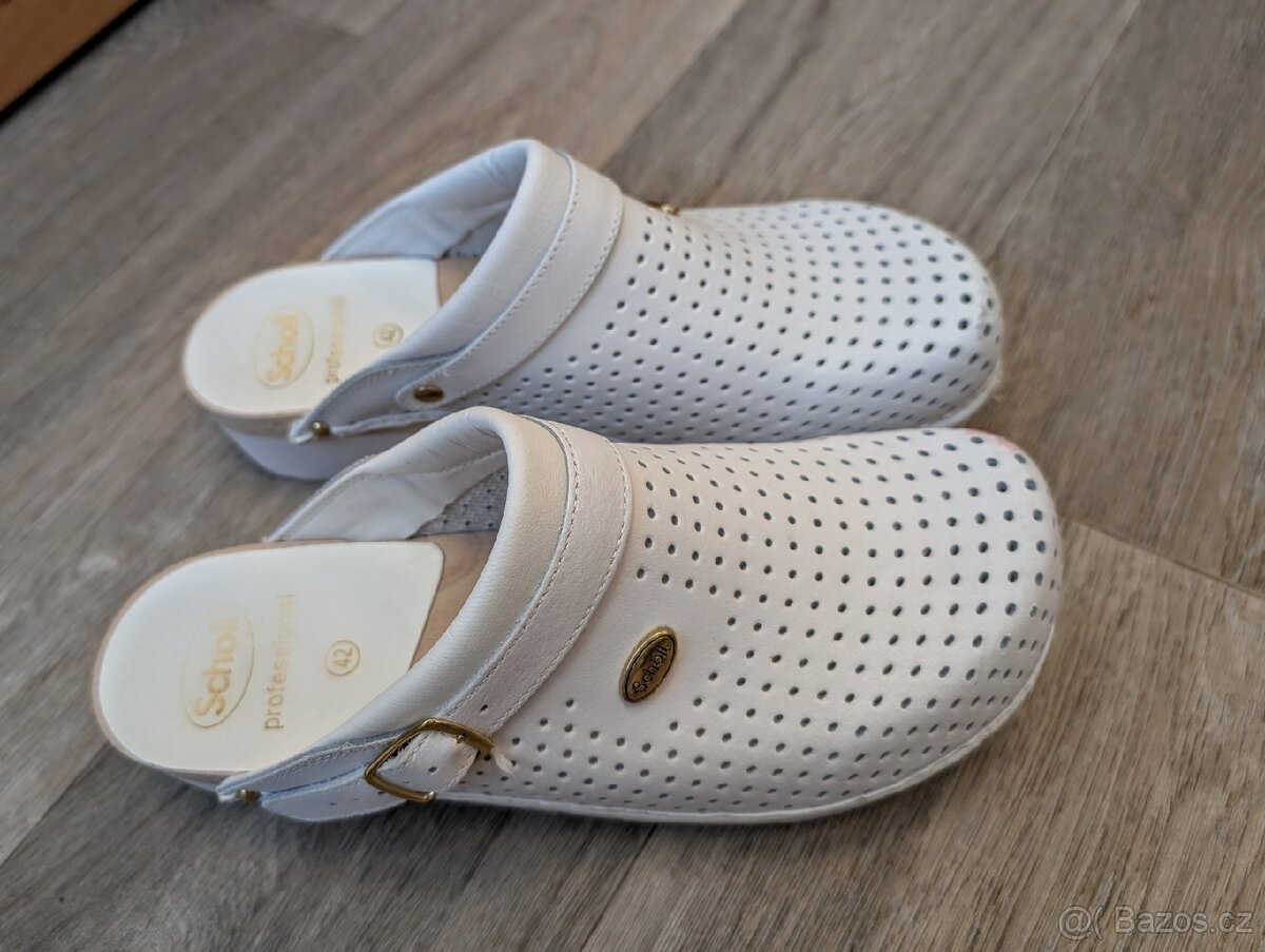 PRODÁM DŘEVÁKY SCHOLL PŮV.CENA 1700. VELIKOST 42 - 2