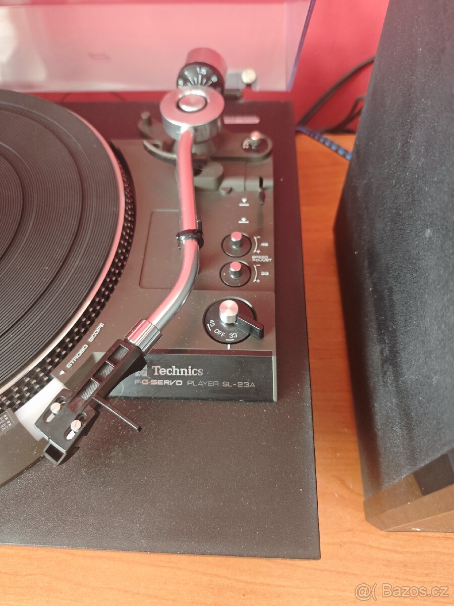 TECHNICS SL-23A belt-drive, poloautomat - 2