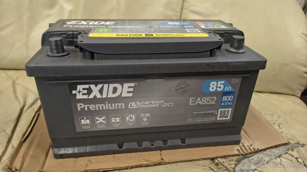 Autobaterie Exide 85Ah (Mondeo MK4) - 2