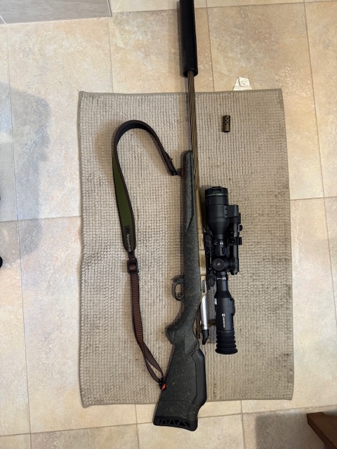 Ruger American 308win + Hikmicro Alpex 4K LRF +Hausken - 2