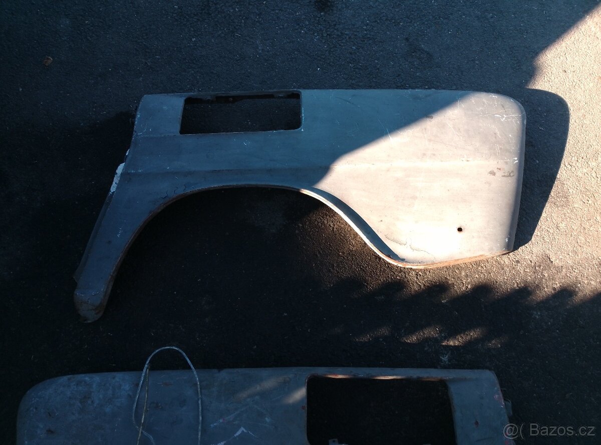 Blatníky a čelo S 100 110 - 2