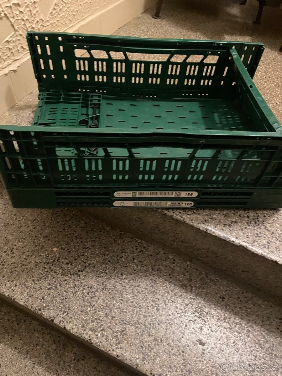 Plastové skládací přepravky – 15 ks - 2