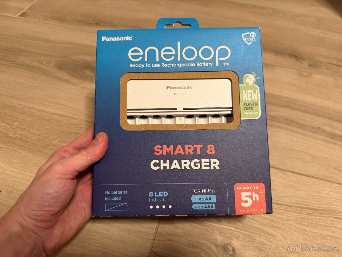 Panasonic BQ-CC63E Eneloop Smart nabíječka - 2