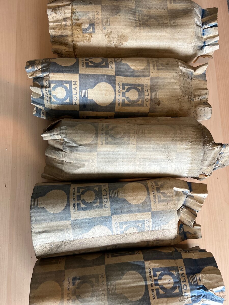Staré 500 W průmyslové žárovky - 2