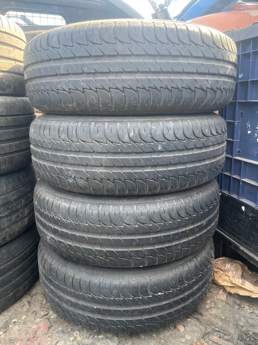 Pneu 195/65 R15 na ALU diskách 5x100 - 2
