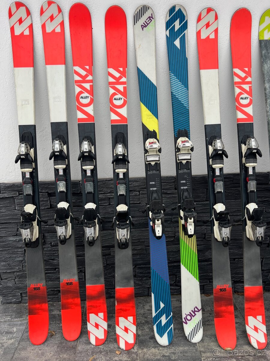 Lyže VOLKL ALLEY TWIN-TIP 168 cm - PO SERVISU - 2