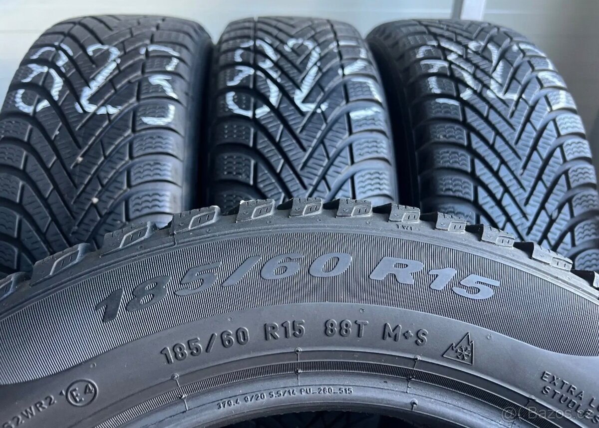 Zimní sada č.823 - Pirelli - 185/60/15 - 2