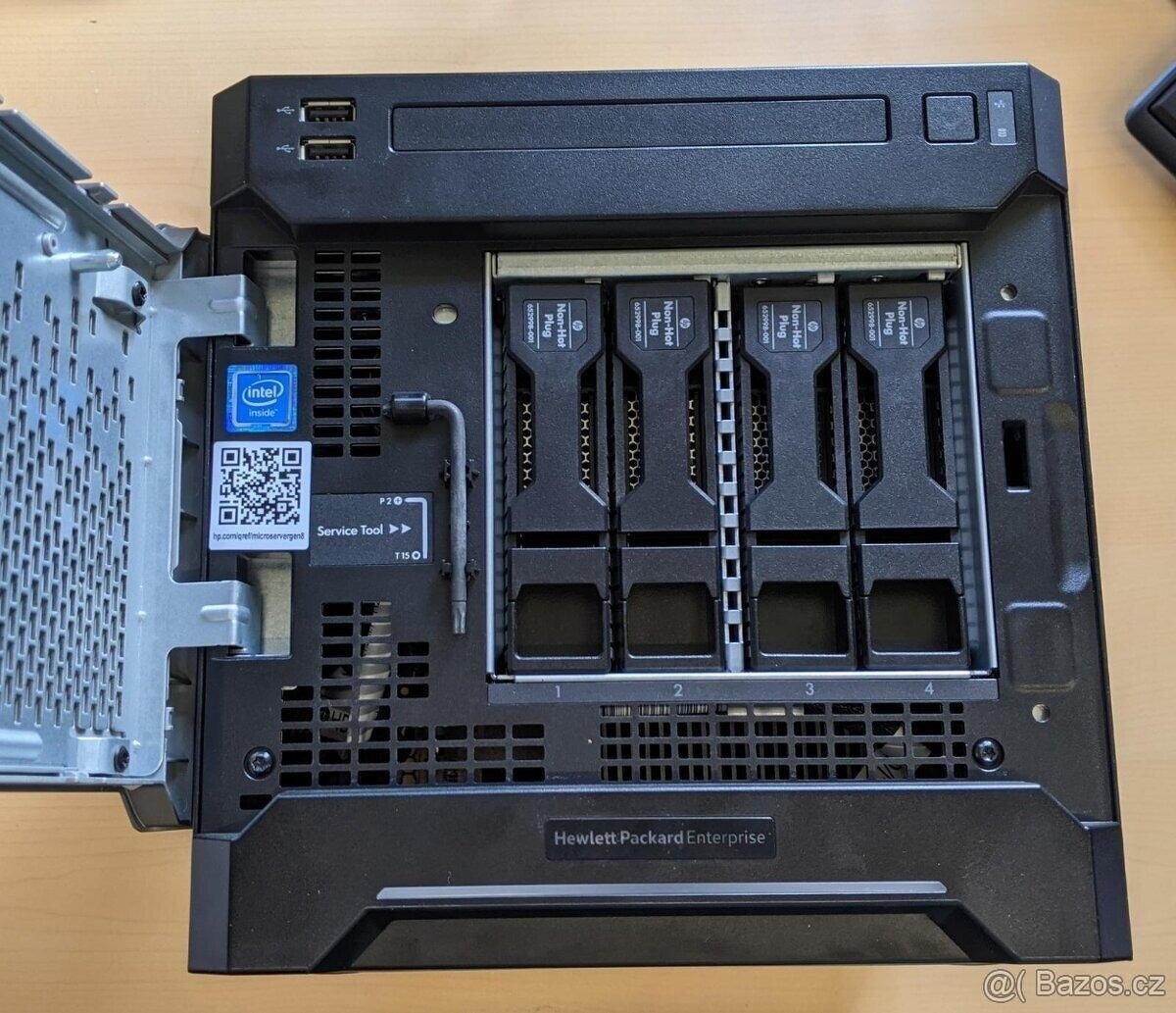 HP Proliant Microserver Gen8 - Xeon,16GB RAM,SSD,iLo,300W - 2