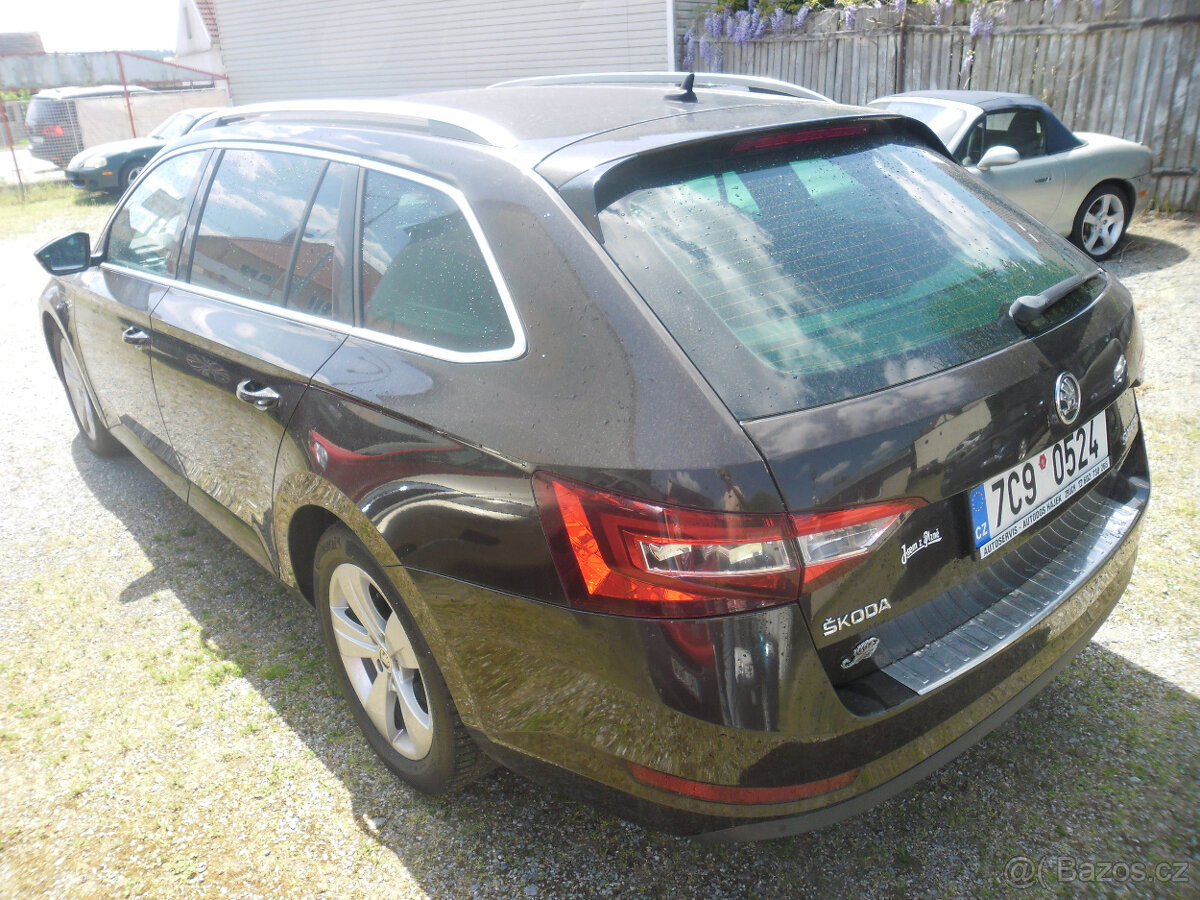 Škoda Superb 2.0TDI 4x4 DSG 140KW kombi odpočet DPH - 2