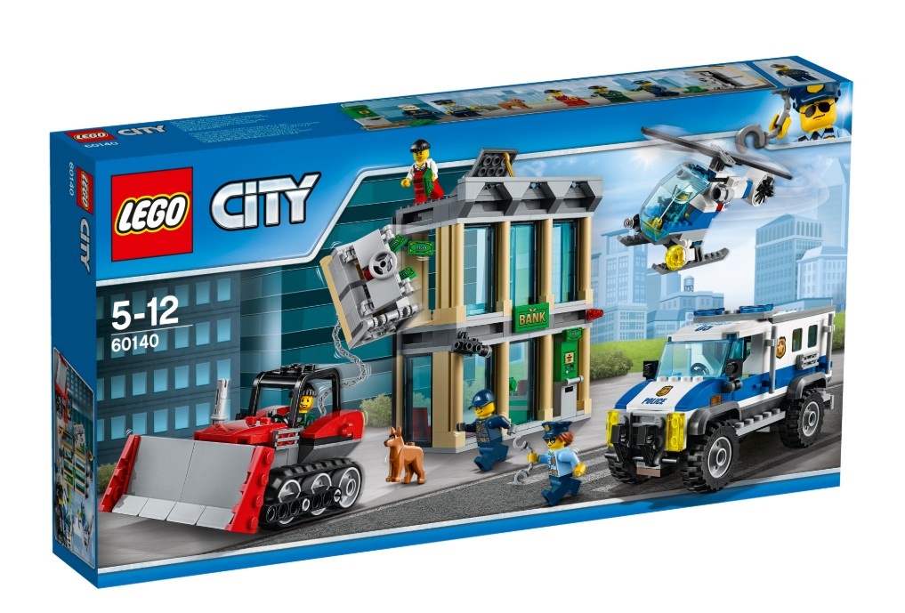 LEGO City - 60140 Vloupání buldozerem - 2