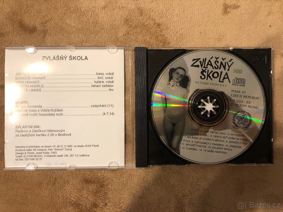 Zvlasny skola Orig cd první vydani - 2