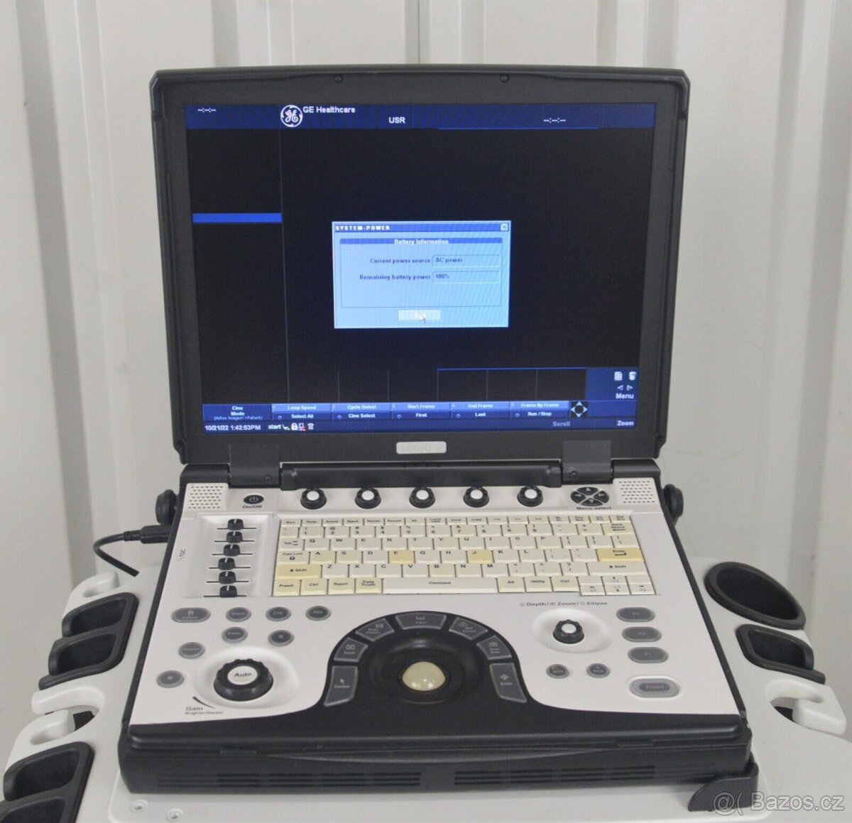 Ultrazvukový přístroj GE Logiq E 2013 4C-RS, 12L-RS, Sony UP - 2