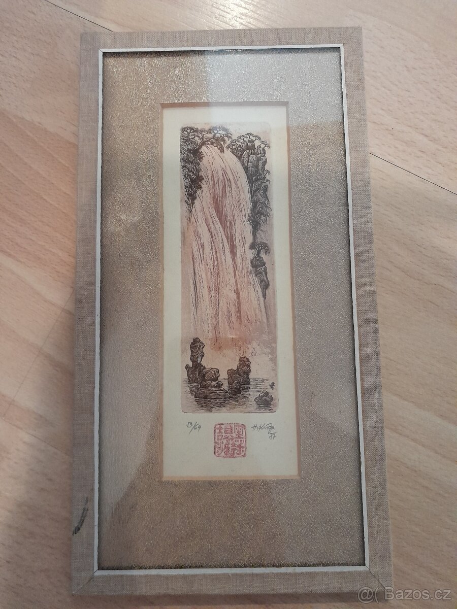 Obrázky H.Kisza / Čínská krajina - 2