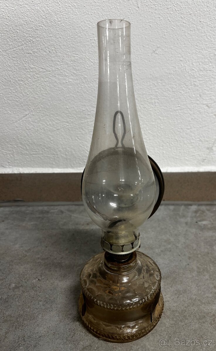 Petrolejova lampa s zrcadlem MARS - 2