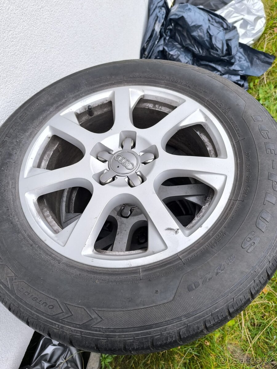 prodám zimní pneu s originálními disky na AUDI Q5 - 2