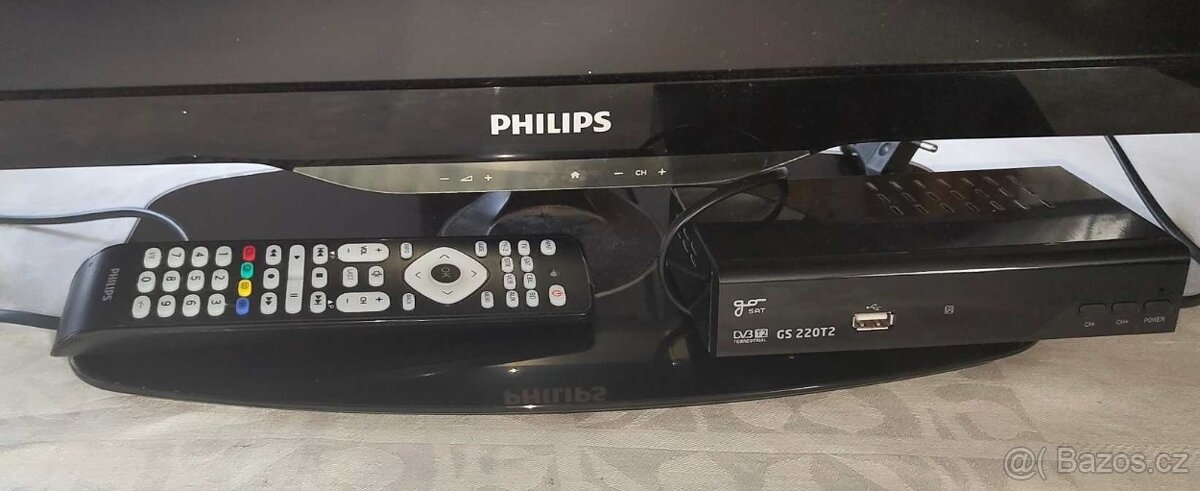 Televize Phillips 32´ + set top box - 2