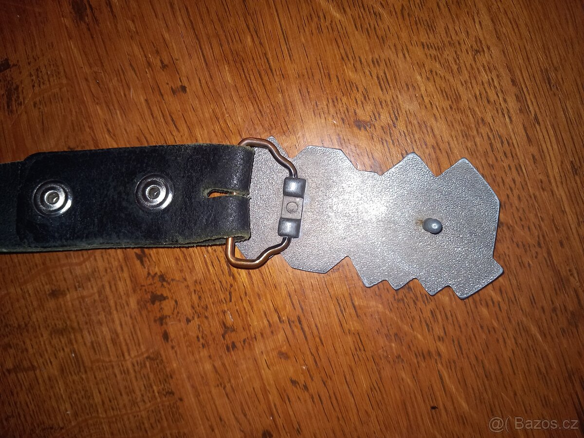 Opasek kožený AC - DC - 2