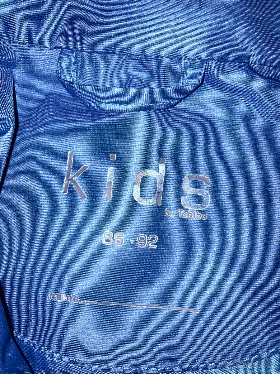 Detska nepromokava bunda Tchibo velikost 86/92 - 2